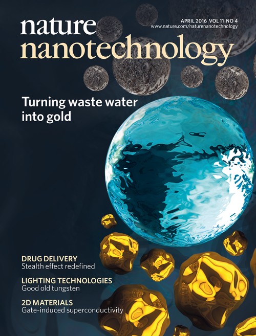 Nature Nanotechnology目次の表紙