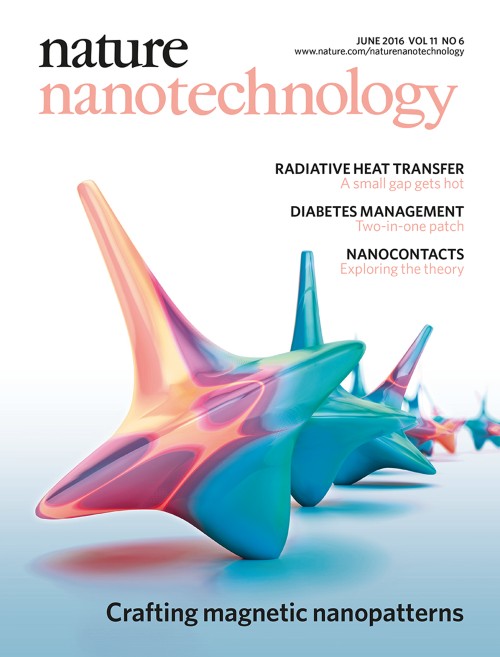 Nature Nanotechnology目次の表紙