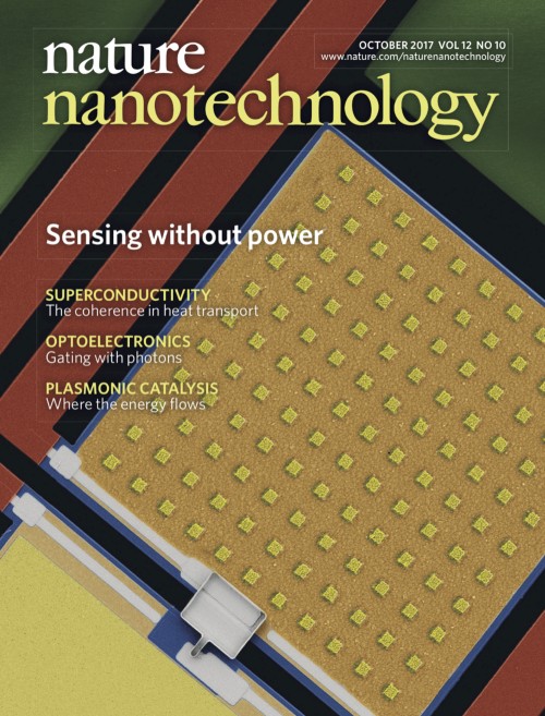 Nature Nanotechnology目次の表紙