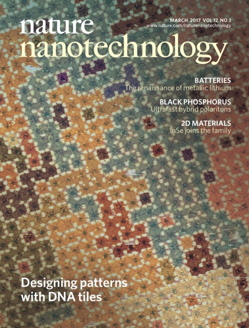 Nature Nanotechnology目次の表紙