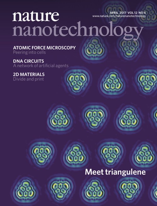 Nature Nanotechnology目次の表紙