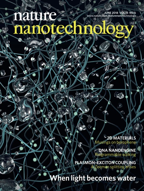 Nature Nanotechnology目次の表紙