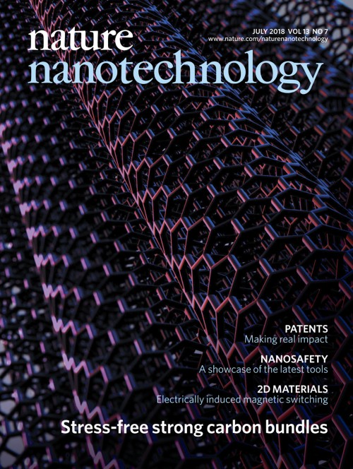 Nature Nanotechnology目次の表紙