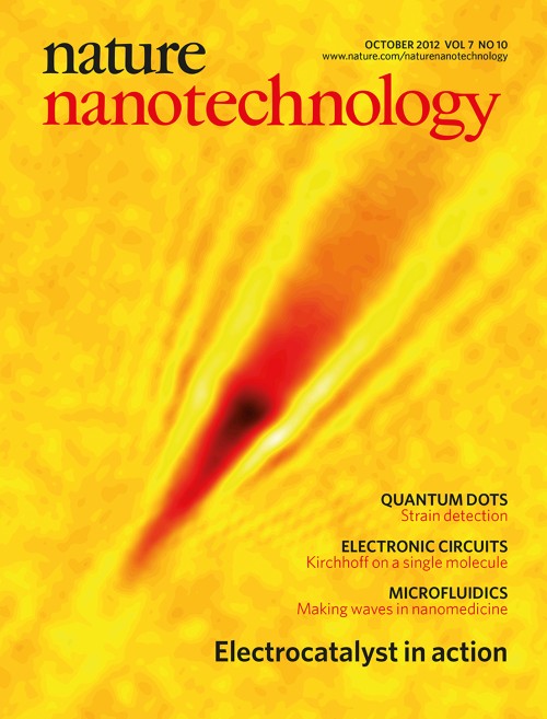 Nature Nanotechnology目次の表紙