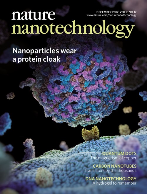 Nature Nanotechnology目次の表紙