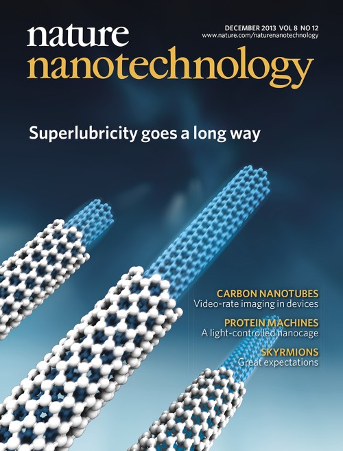 Nature Nanotechnology目次の表紙