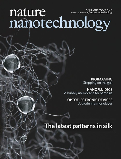 Nature Nanotechnology目次の表紙