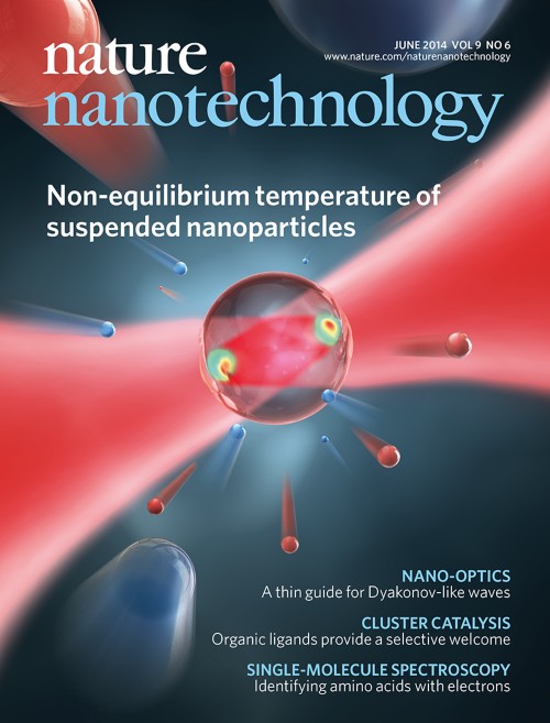 Nature Nanotechnology目次の表紙