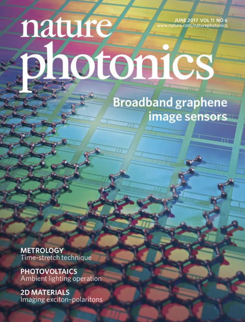 Nature Photonics目次の表紙