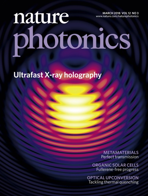 Nature Photonics目次の表紙