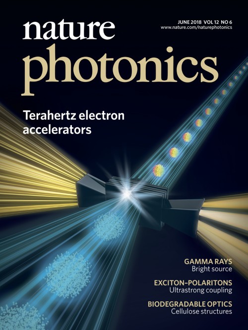 Nature Photonics目次の表紙