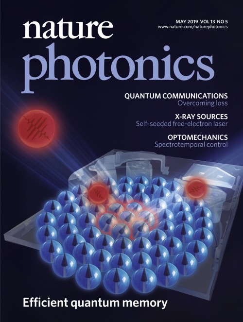 Nature Photonics目次の表紙