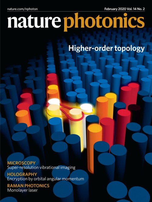 Nature Photonics目次の表紙