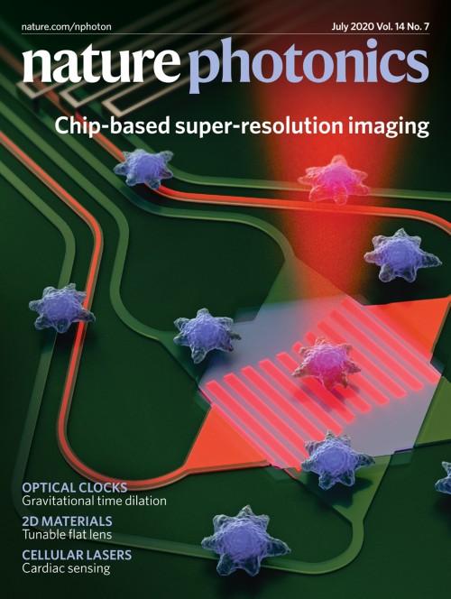 Nature Photonics目次の表紙