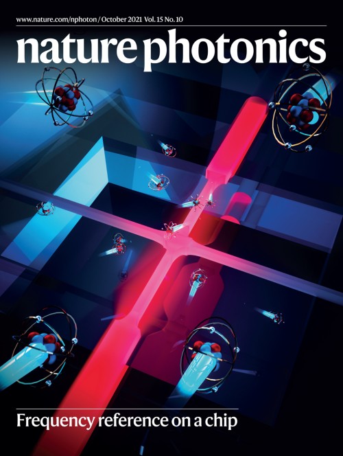 Nature Photonics目次の表紙