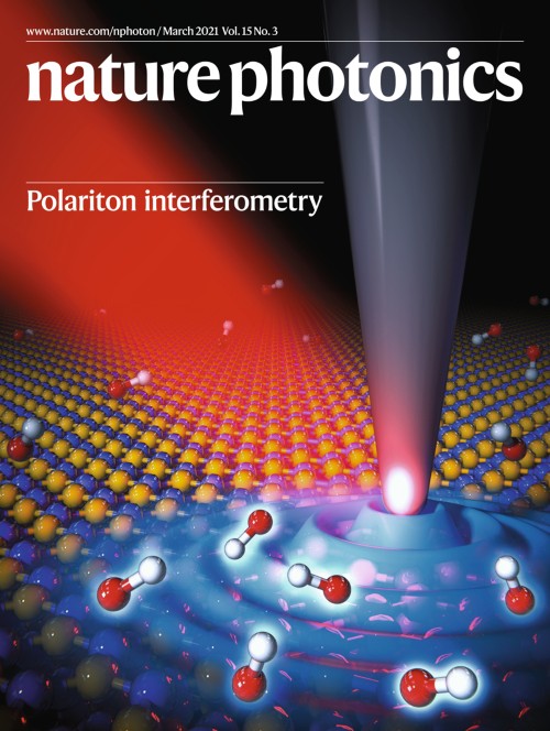 Nature Photonics目次の表紙