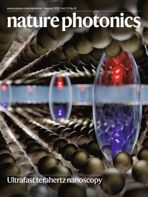 Nature Photonics目次の表紙