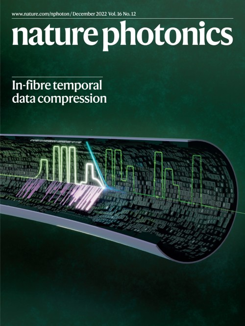 Nature Photonics目次の表紙