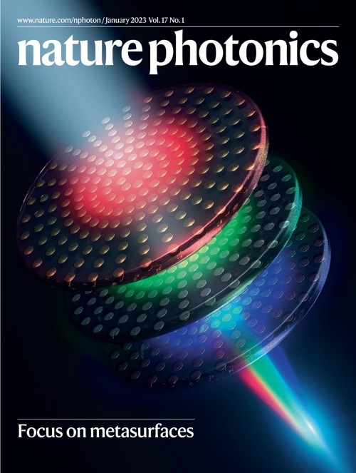 Nature Photonics目次の表紙