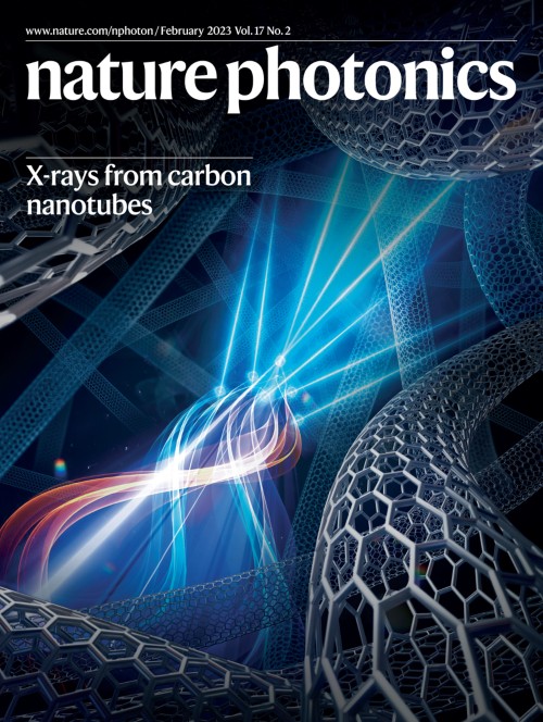 Nature Photonics目次の表紙