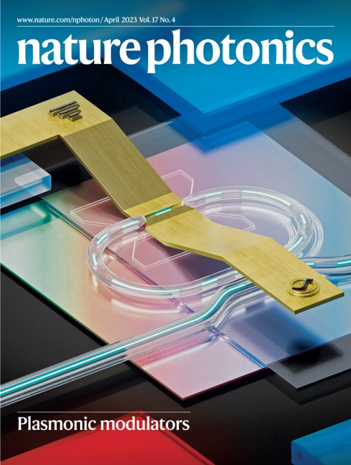 Nature Photonics目次の表紙