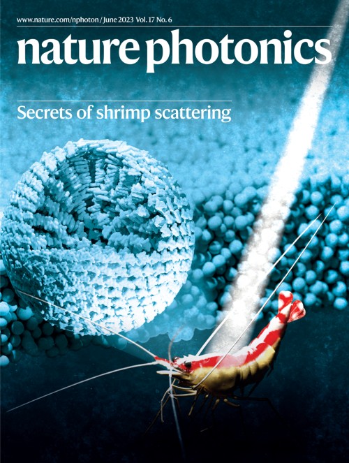 Nature Photonics目次の表紙