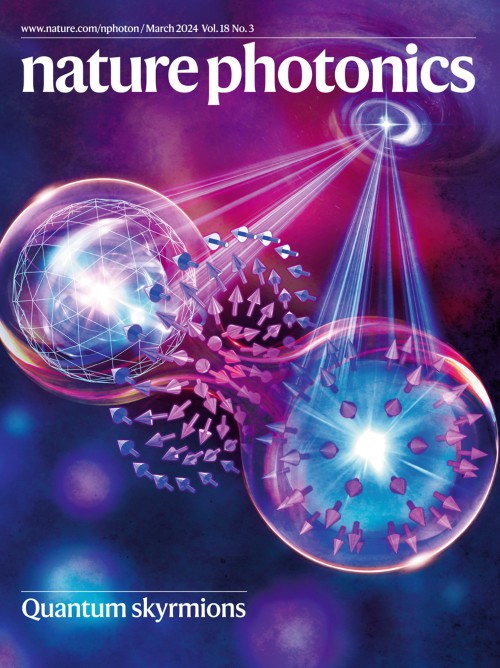 Nature Photonics目次の表紙