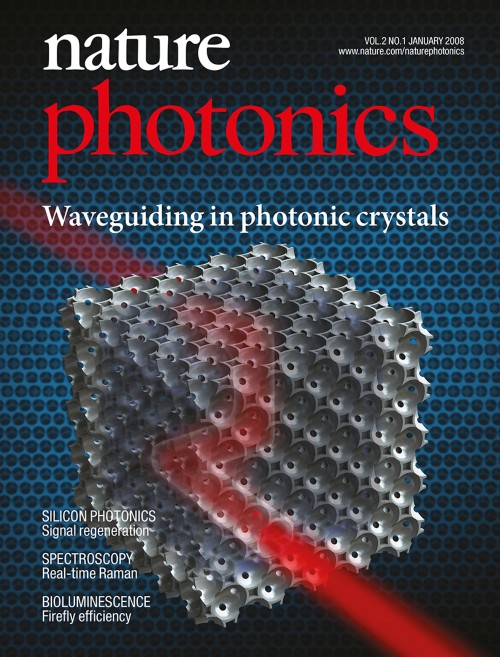 Nature Photonics目次の表紙