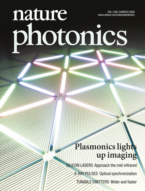 Nature Photonics目次の表紙