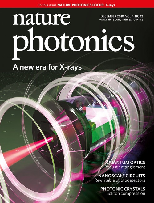 Nature Photonics目次の表紙