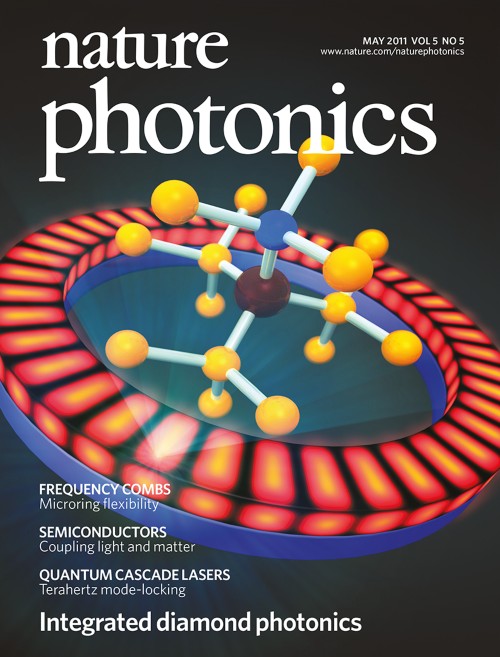 Nature Photonics目次の表紙