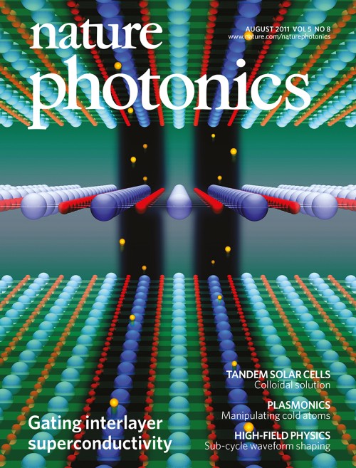 Nature Photonics目次の表紙