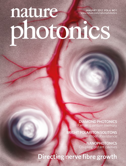 Nature Photonics目次の表紙