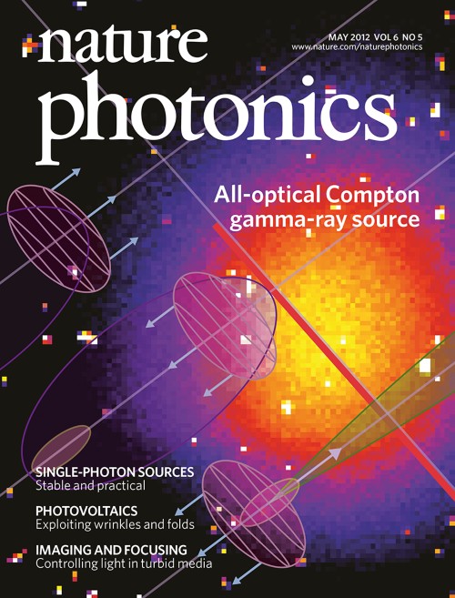 Nature Photonics目次の表紙