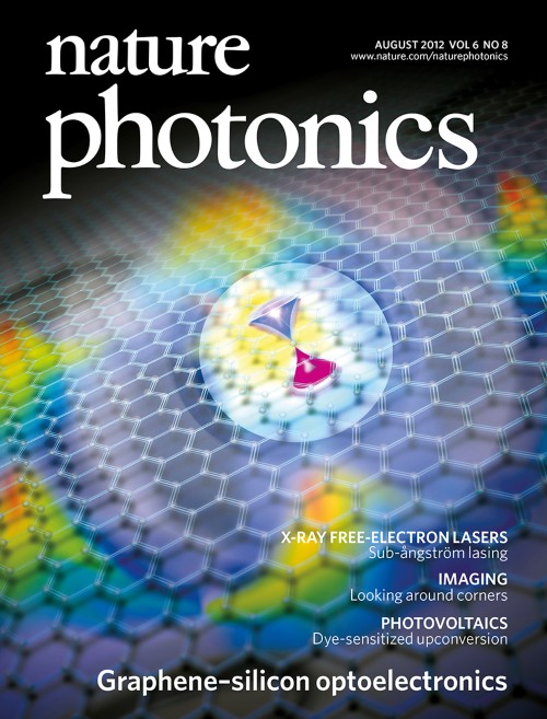 Nature Photonics目次の表紙