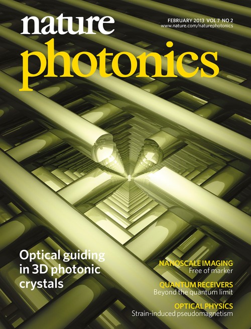 Nature Photonics目次の表紙