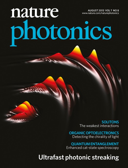 Nature Photonics目次の表紙