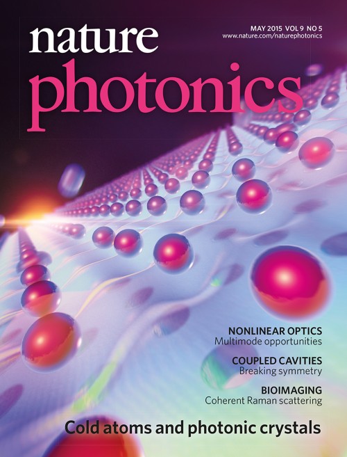 Nature Photonics目次の表紙