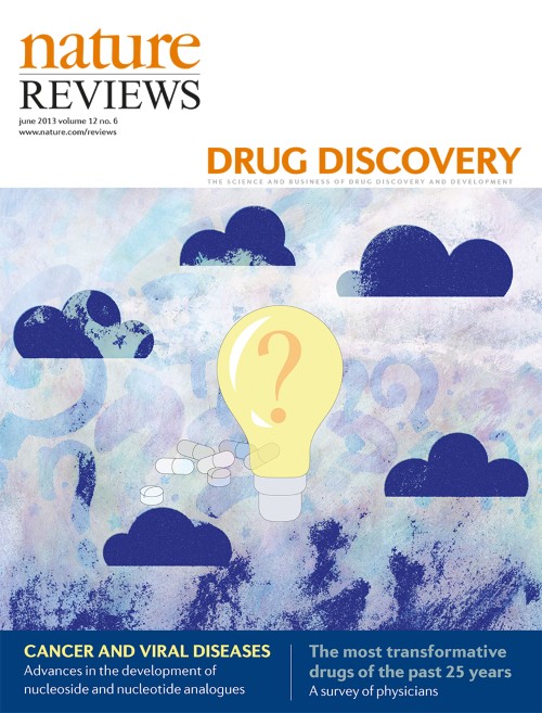 Nature Reviews Drug Discovery目次の表紙