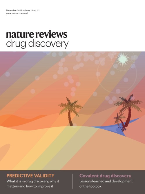 Nature Reviews Drug Discovery目次の表紙