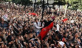 
Thousands of Tunisians took to the streets for four continuous weeks of protesting against the president.
