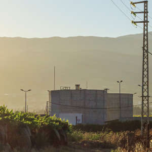 Water treatment plant in Bekaa, Lebanon