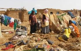 
Sahrawi refugee camps in southwest Algeria.
