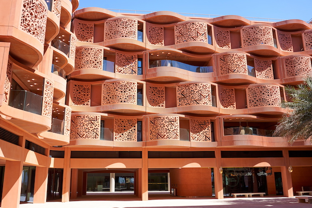 Buildings in an ecological city /MASDAR/ABU DHABI. Credit: Martial Colomb/ Photodisc/ Getty Images