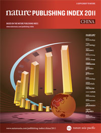 Nature Publishing Index 2011 China