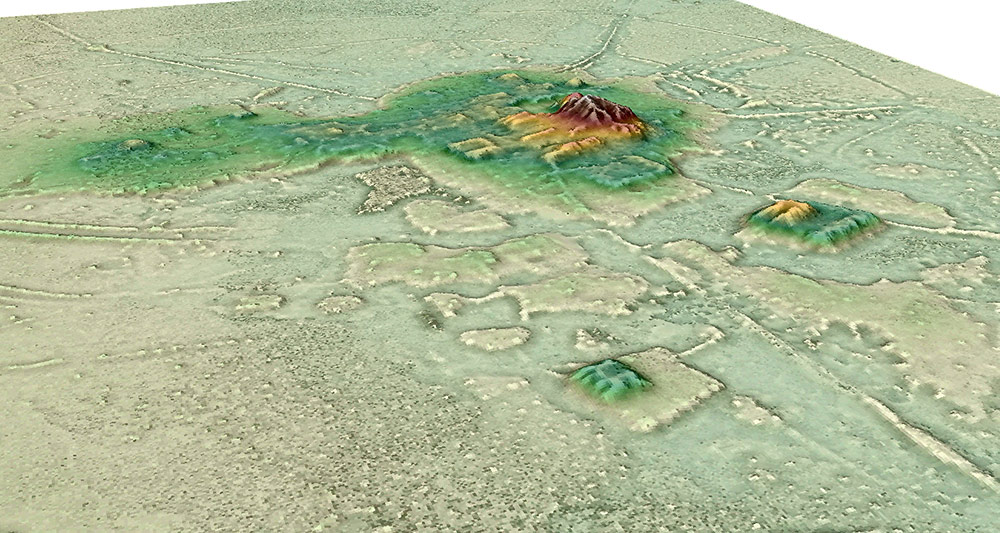 Cotoca遺跡のライダー画像。
