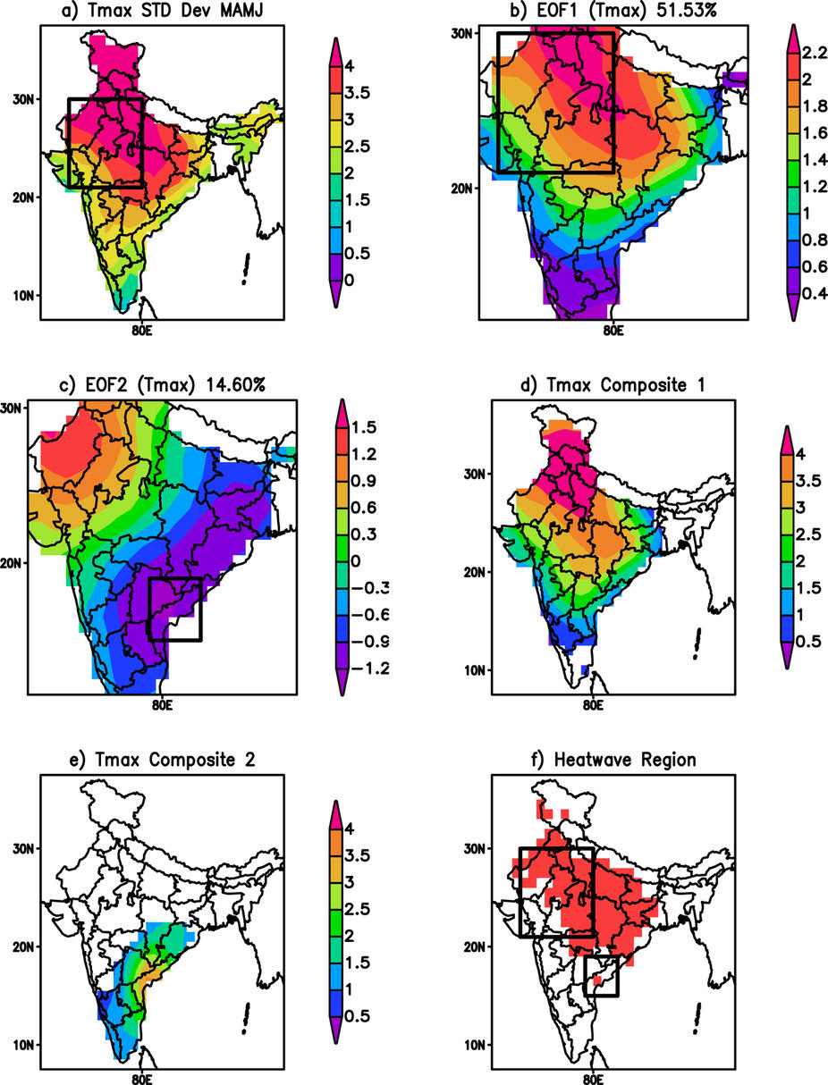 インドの熱波の解剖