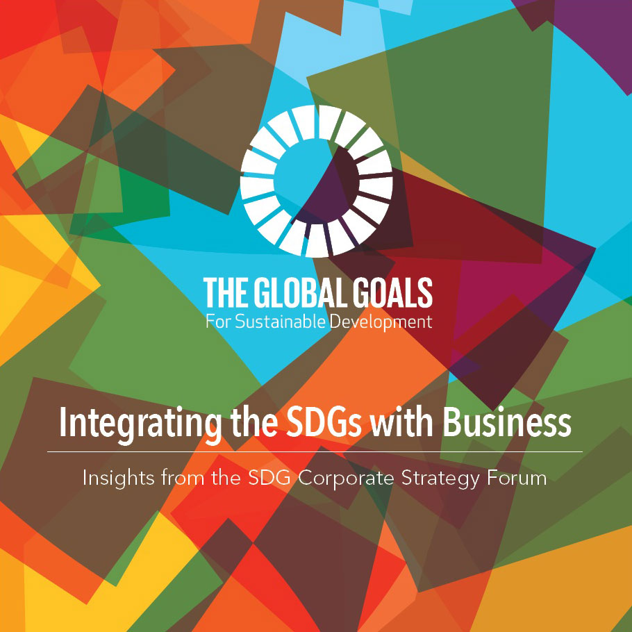 Integrating the SDGs with Business 冊子